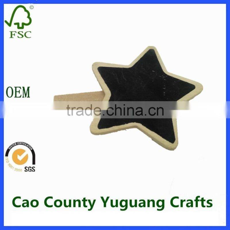 mini rectangle chalkboard wooden blackboard clips for wedding birthday party decorations