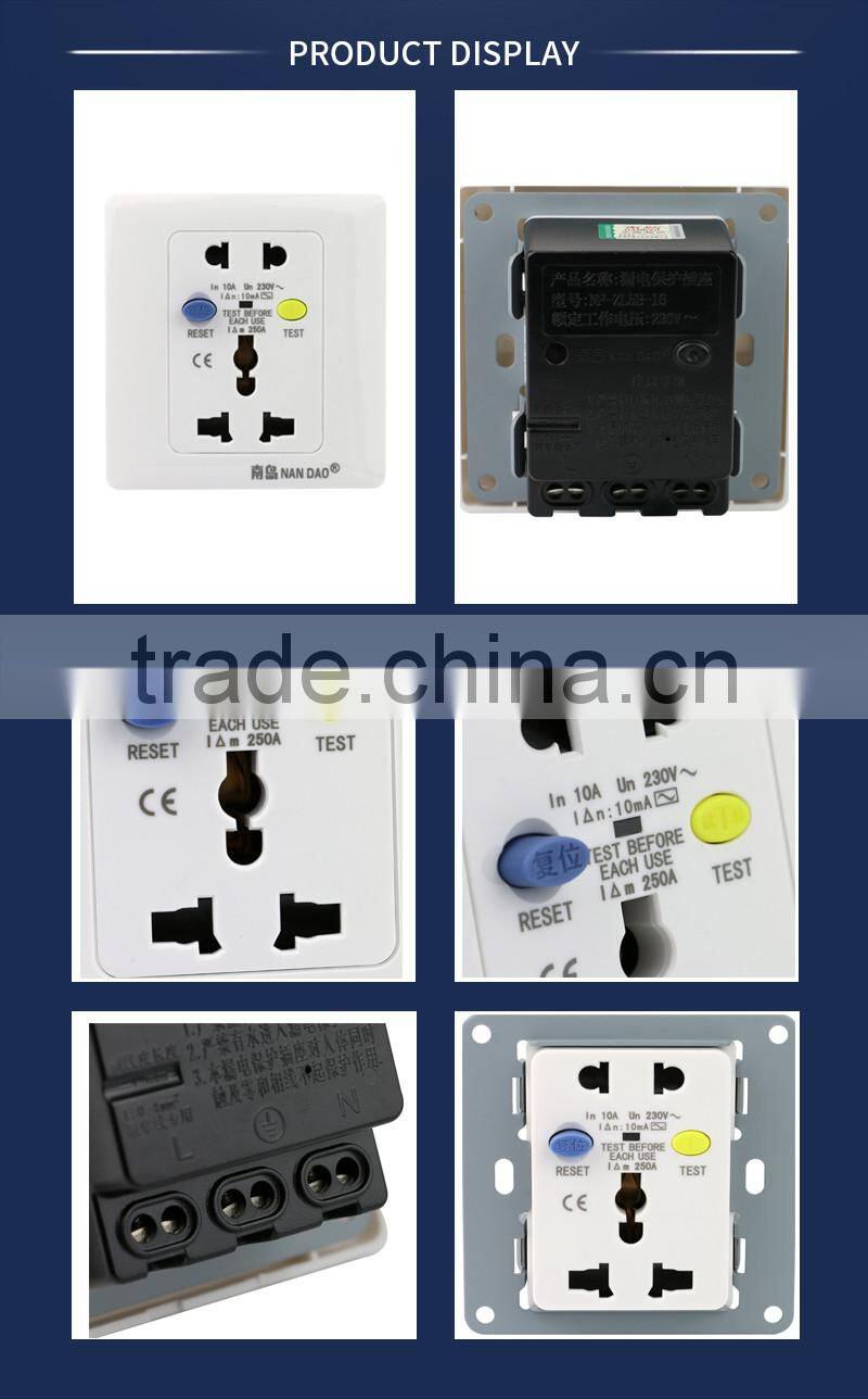 ground fault interrupter installation for ground fault circuit interrupter safety products with USB slot NANDAO elec