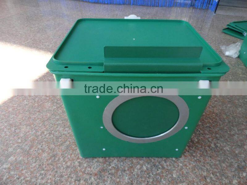 pp modified plastic rabbit nest box