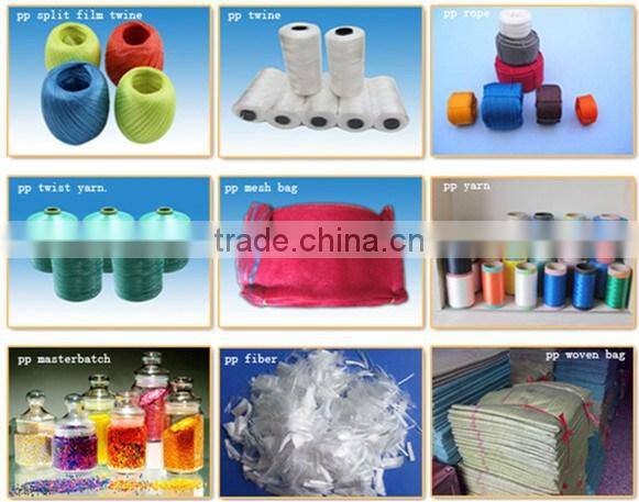 High Tenacity 900D Pp Multifilament Yarn Intermingled for Tape