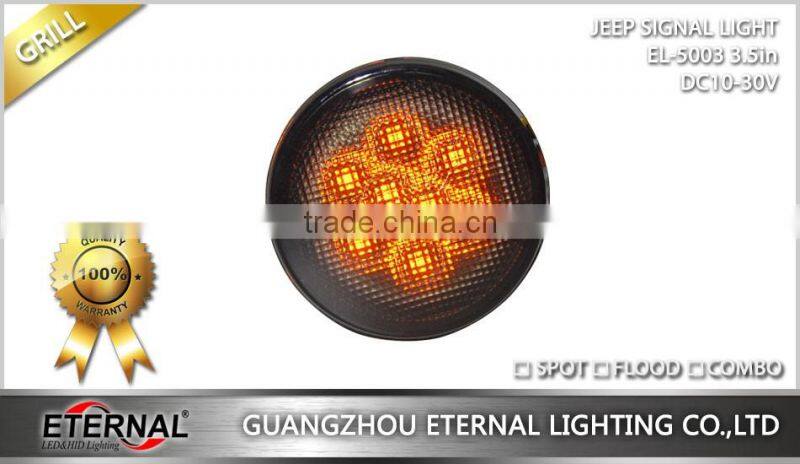 Jeep Wrangler LED turn signal light wheel grill lamp for 07-15 Rubicon off-road vehicles