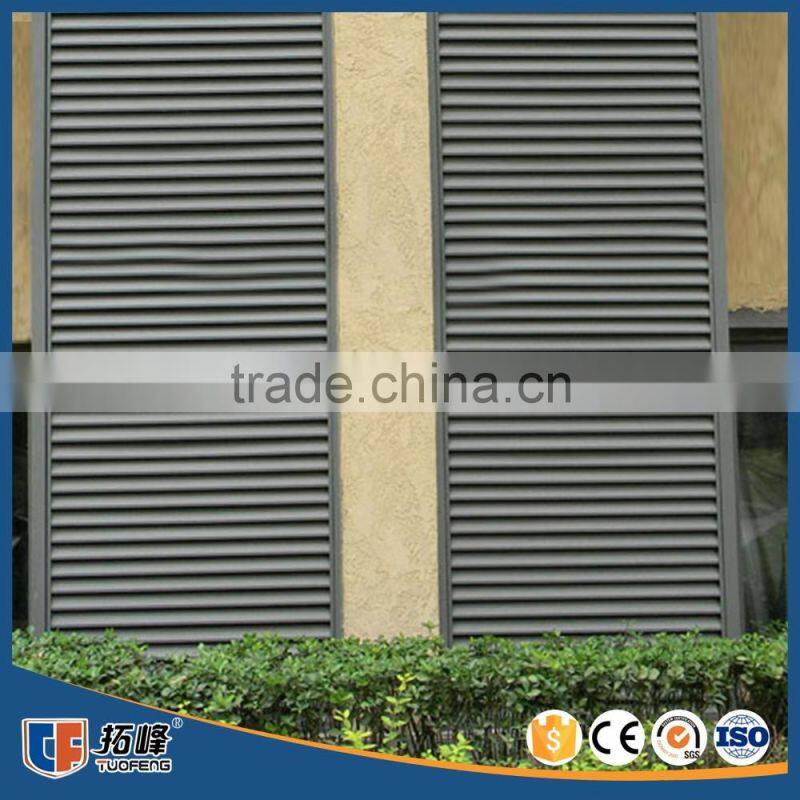 factory direct selling aluminium interior/exterior security shutters