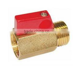 3/8 Inch Brass Mini Ball Valve Male and Female thread