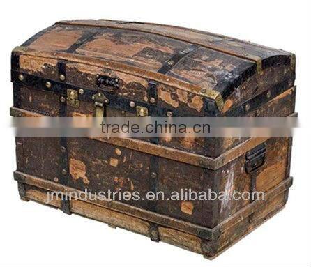 Old & Antique Big Size Wooden Treasure Box