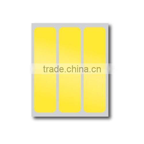 fluorescent yellow reflective sticker