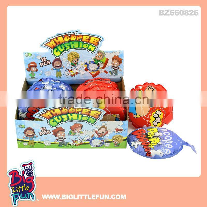 Fart toy whoopee cushion ,inflatable toys for kids