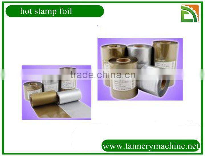 China leather gold stamping foil price
