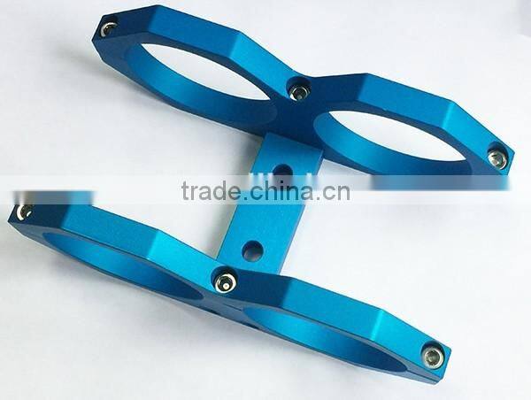 VMT Racing Dual Double Aluminum Fuel Pump Mounting Bracket