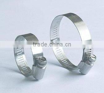 QUICK RELEASE STAINLESS STEEL WORM DRIVE PIPE CLAMP TYPES