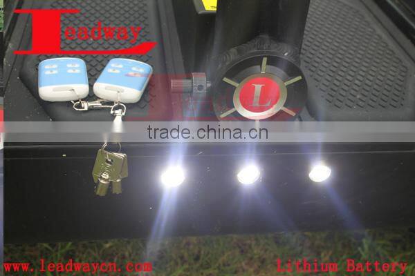leadway waterproof CE ROHS FCC 72V Lithium Battery golf car (W5-b59)