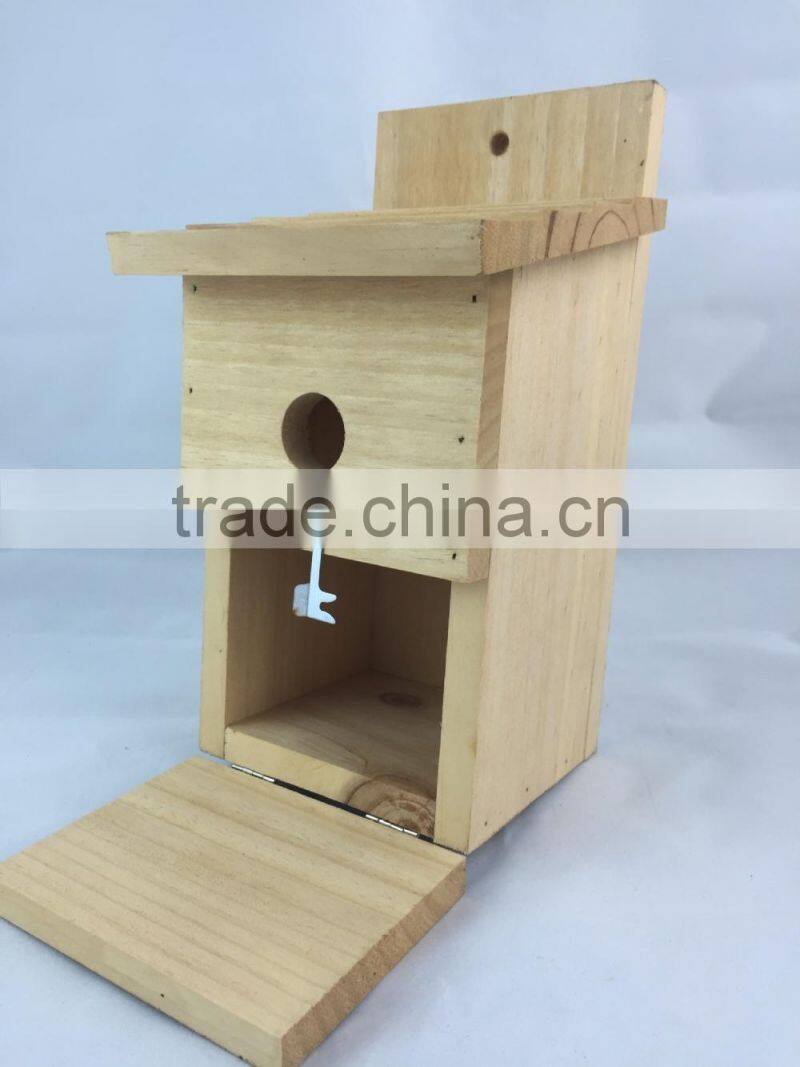 New design Solid wood birdhouse,DIY Bird house wooden products