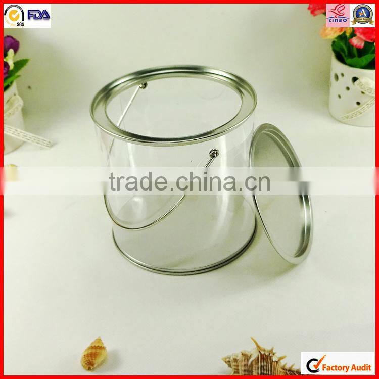 wholesale pvc clear plastic ice bucket
