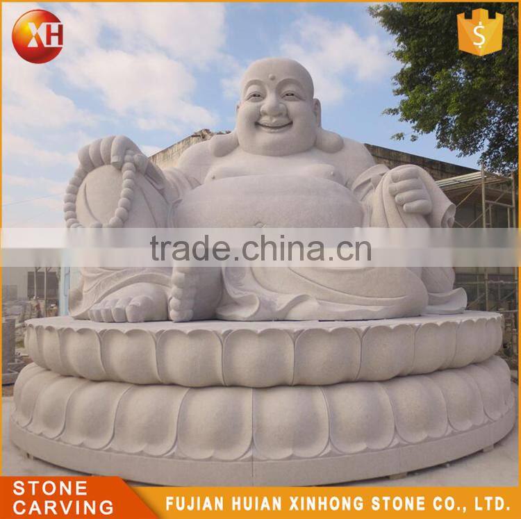 Oriental Granite Stone Buddha Statue
