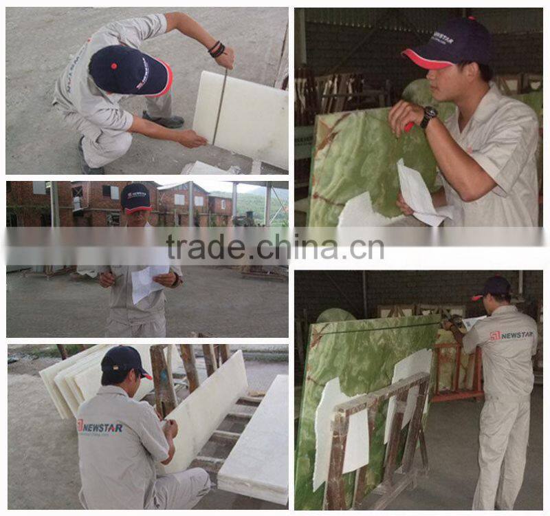 Newstar cheap polished black artificial stone price