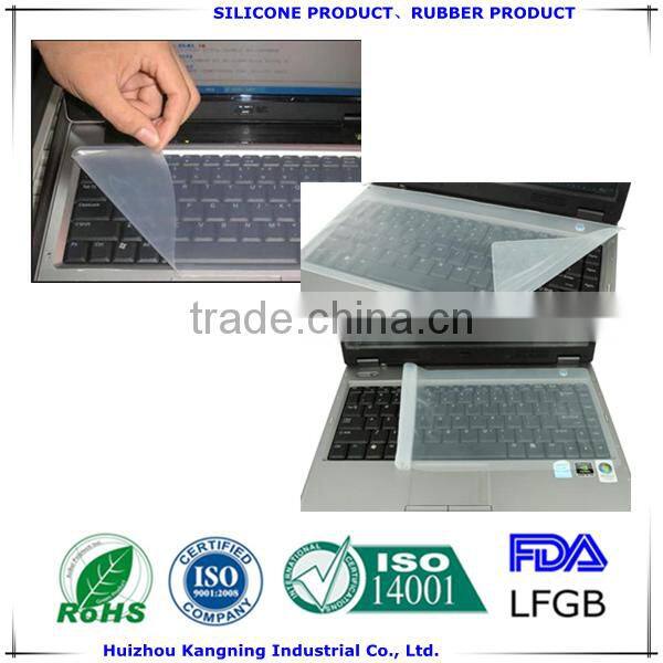 Transparent silicone keyboard protecter