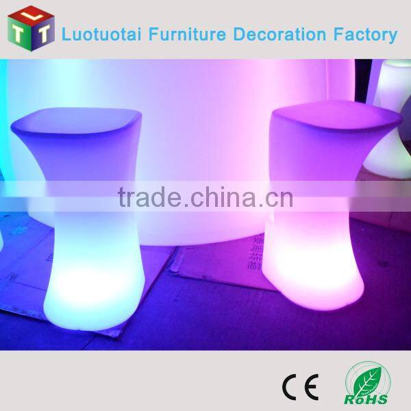 Hot Sale Rechargeable Color Changing LED Bar Chair