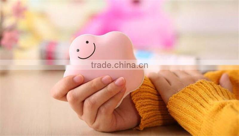 Shenzhen factory direct sales Lucky star charge hand warmer USB charging warm hand Dual purpose hand warmer