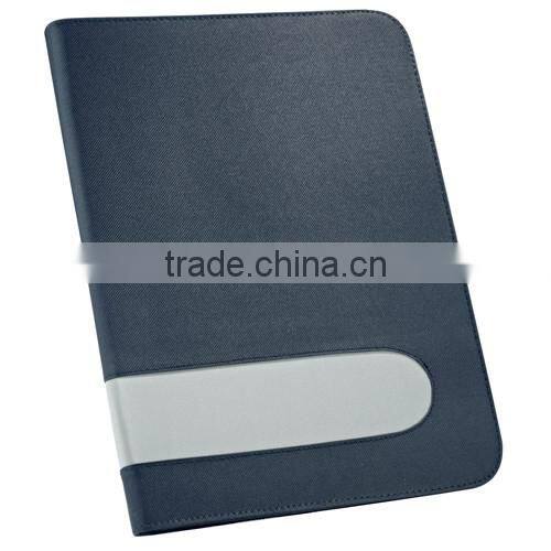 A4 conference folder with zip 20 pages