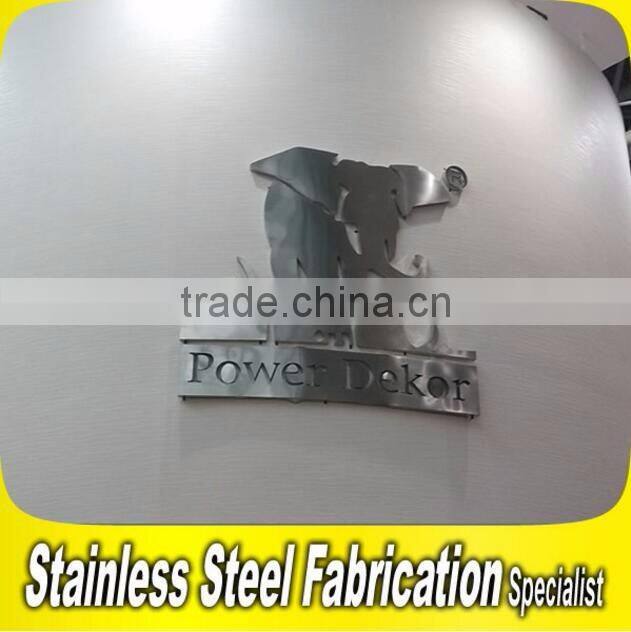 Advertising Sign Boards Stainless Steel Logo Sign 3D Letter Logo