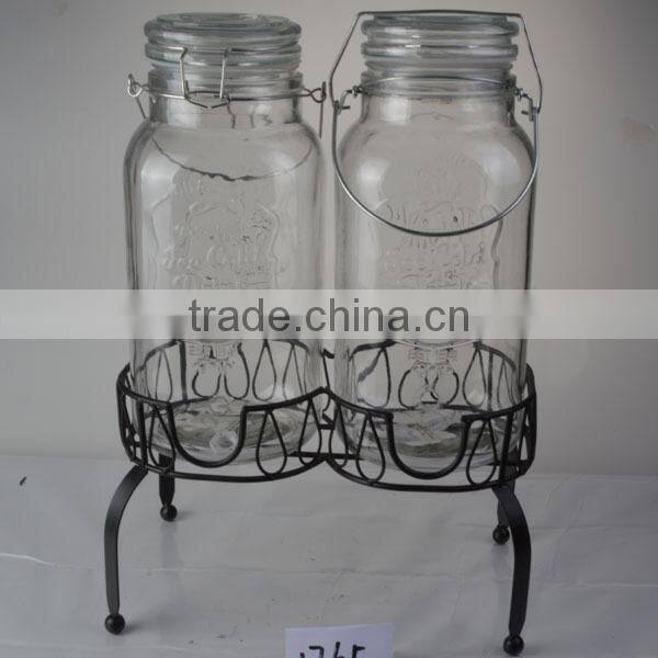 yorkshare design twins dispenser with metal stand