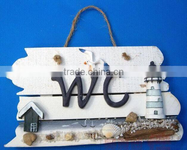 wholesale wood Vintage colour wooden doorplate top quality indicator for factory direct sale