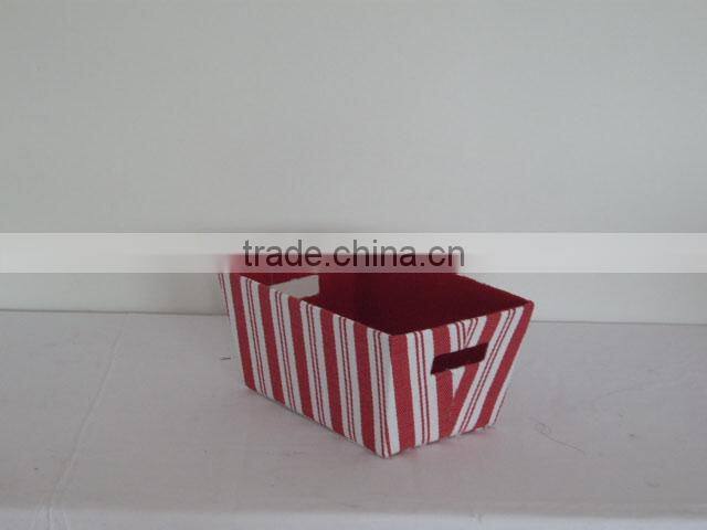 high quality fabric paper storage box for home