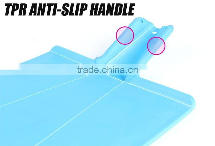 NBRSC Colouful plastic PP flexible and foldable cutting board for kitchen