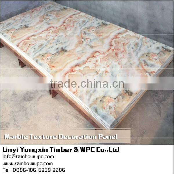 038 Factory price marble texture Bathroom wall covering panels decorative panel