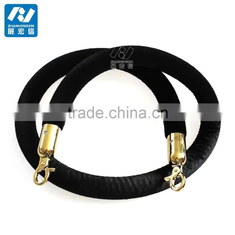 Used stanchions with retractable rope and stanchion sign holder