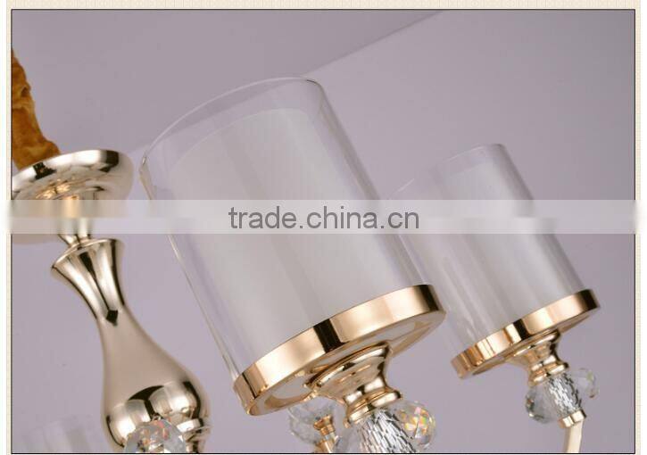 M983 Momoda elegant European Crystal modern living room bedroom lighting chandelier pendant lamp