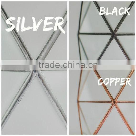 Small House Stained Glass Gecoration Terrarium Home decor Planter for indoor gardening