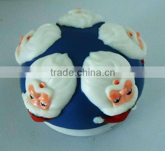 3" Santa LED night light with remote control