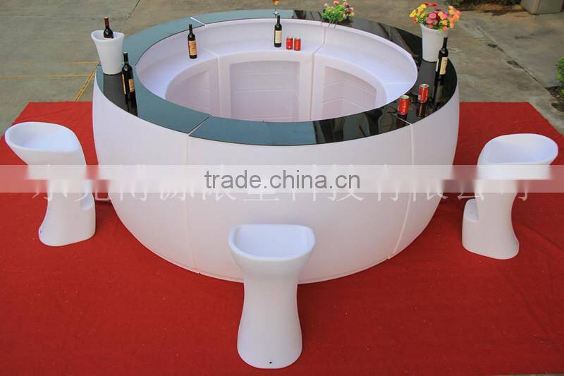 led furniture aluminum housing battery powered led light bar