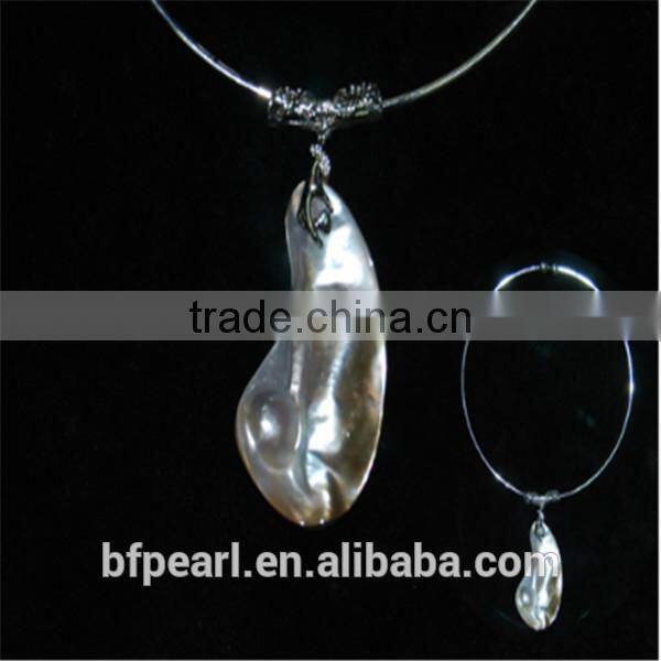 Mabe Pearl Necklace