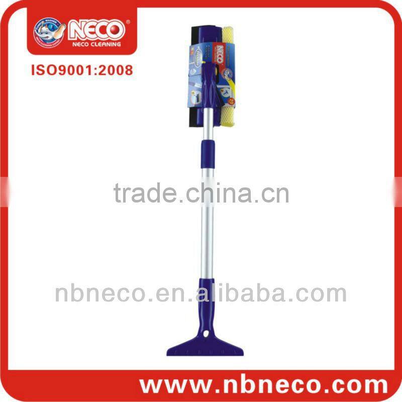 window washer with snow shovel