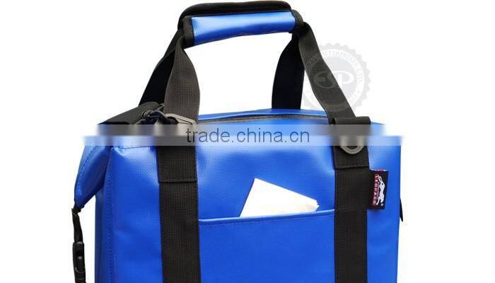 #57100 Leopard 12 Can Vinyl Fishing Cooler Bag