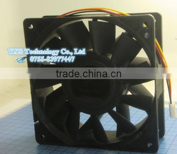 MGT12024YB-R38 24V 1.08A fan 3wire 120*120*38mm 12cm Inverter cooling fan