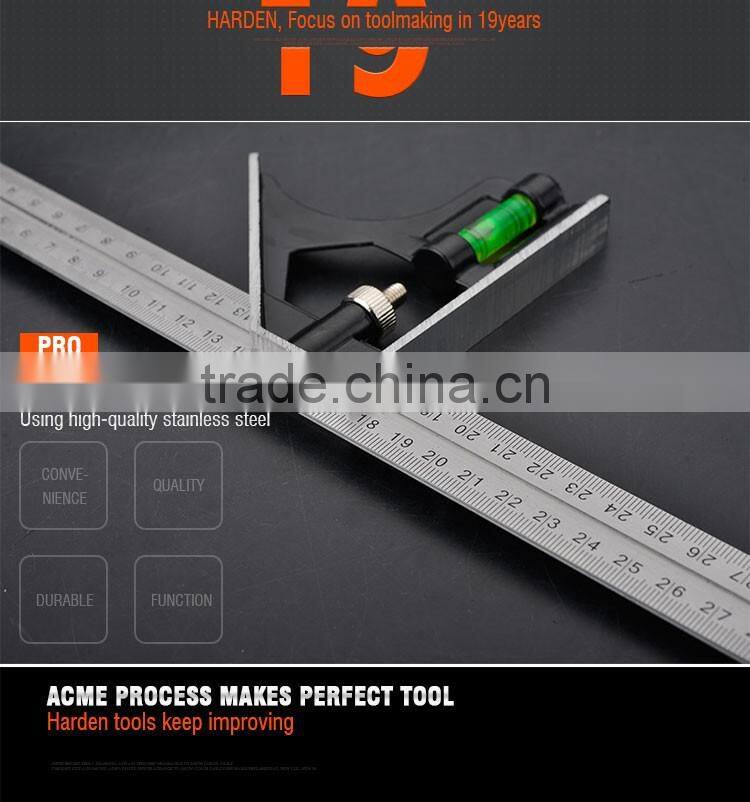 Professional Stainless Steel Combination Square