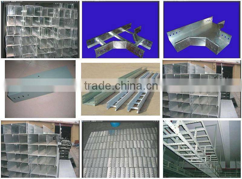 Customer reached also pre galvanized ladder size cable trunking