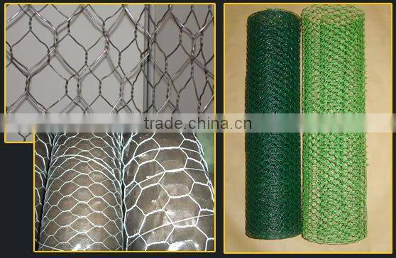 Weihao Professional Manufactory inch coated hexagonal wire mesh