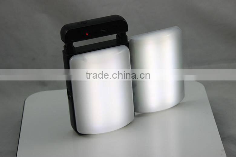 2015 New design solar rechargable led lamp with OEM & ODM