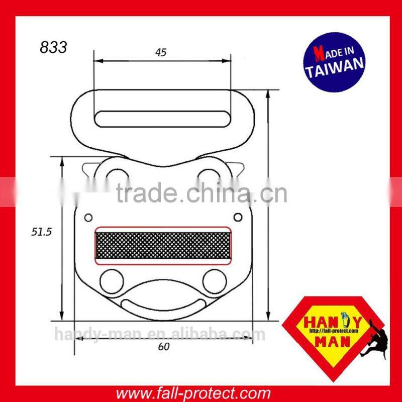 A836 Aluminum Quick Release Bayonet Buckle