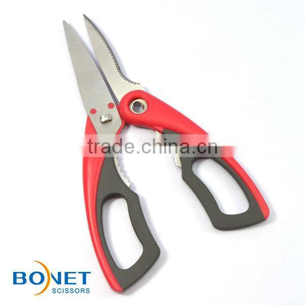 SKI0006 8-1/2" PP+TPR separable/detachable kitchen new vegetable cutting scissor