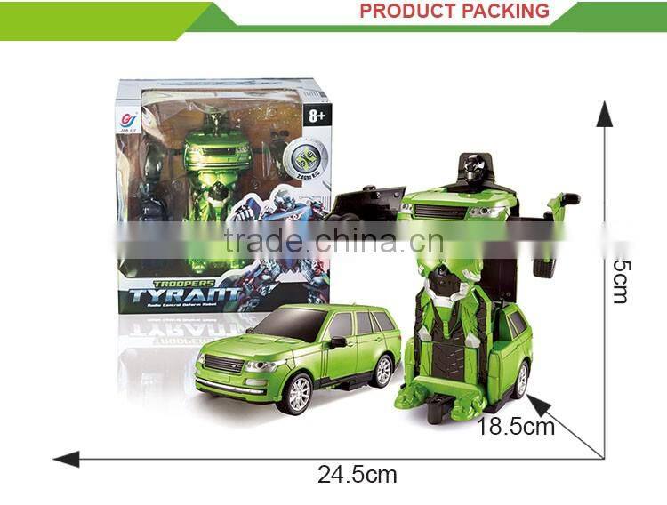 Top sale 2.4G remote control transform toys robot kit prices