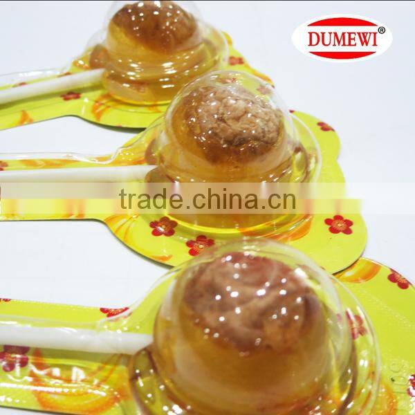 12g Pieapple Flavor Lollipop with Plum