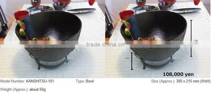 Preminum and High quality made in japan lacquerware small lot order available