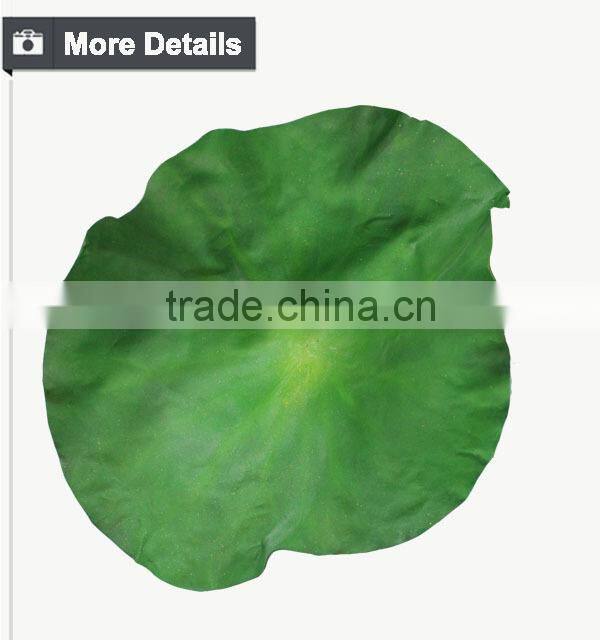 Real touch PU artificial flower accessory dried lotus leaves pond leaves