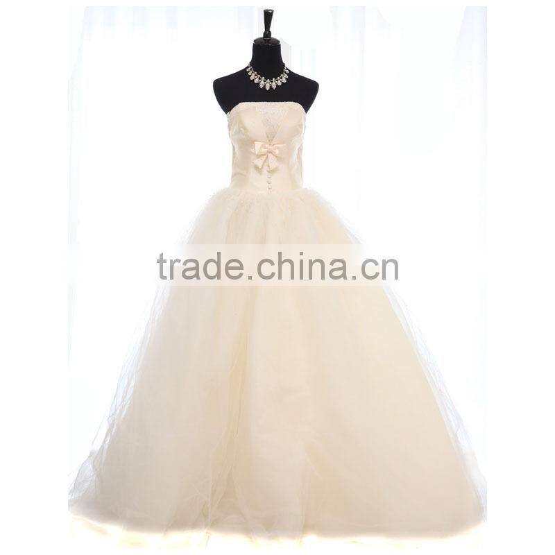 Wholesale Wedding Dresses 2014 New Fashion Off-Shoulder Women Wedding Dress