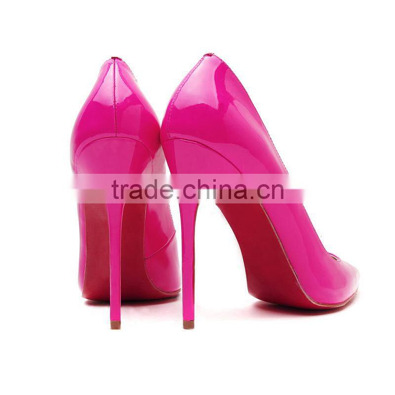 sexy fashion ladies party high heels shining bling Pump sexy pink classic shoes