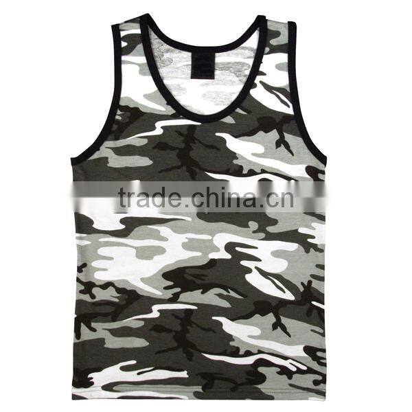 OEM High Quality Camouflage Tank Tops